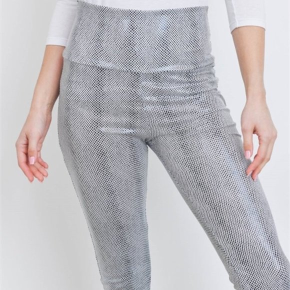 SNAKE ANIMAL PRINT LEGGINGS - Picture 6 of 6